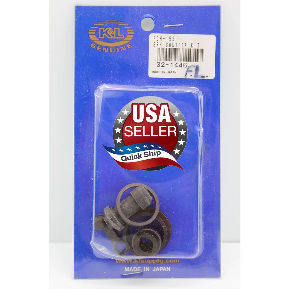 Front LH Brake Caliper Repair Kit 32-1446 Honda '88-'90 GL1500, VTX1300 & More